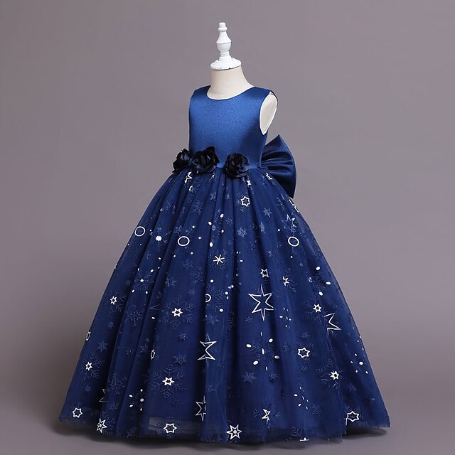 Party Flower Kids Line Girls' Little Wedding Dress A