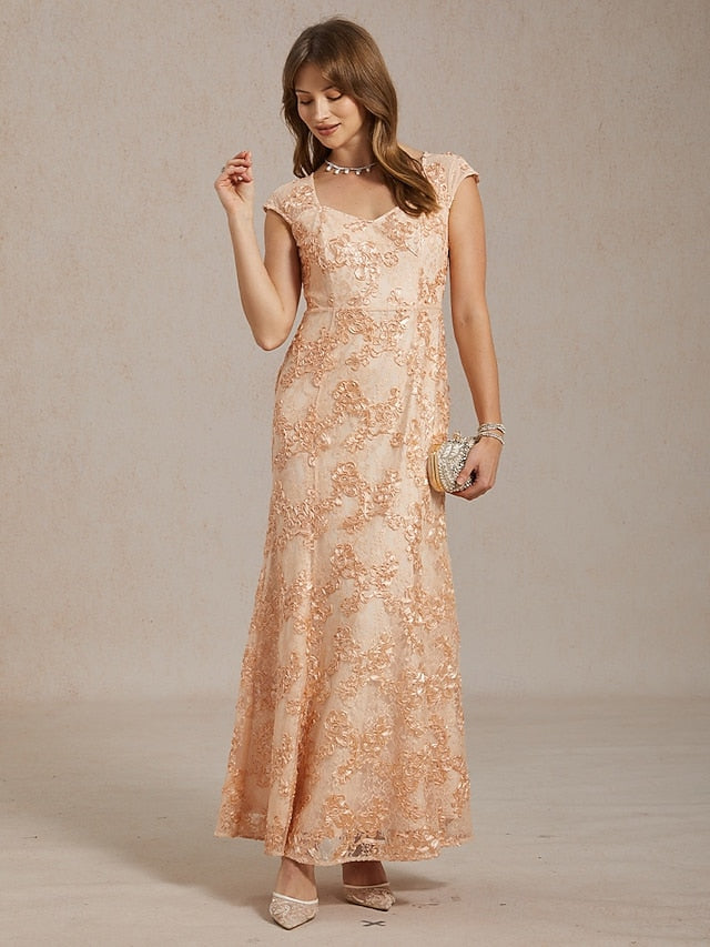 Women's Maxi Dress Sheath Dress Trumpet Mermaid Dress Lace