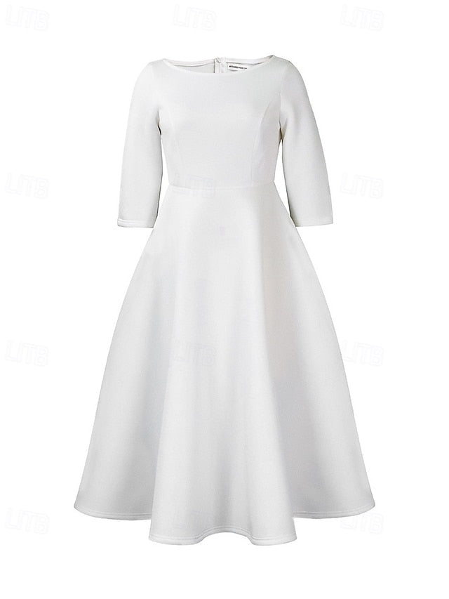 Women's Midi Dress Party Dress Cocktail Dress Swing Dress