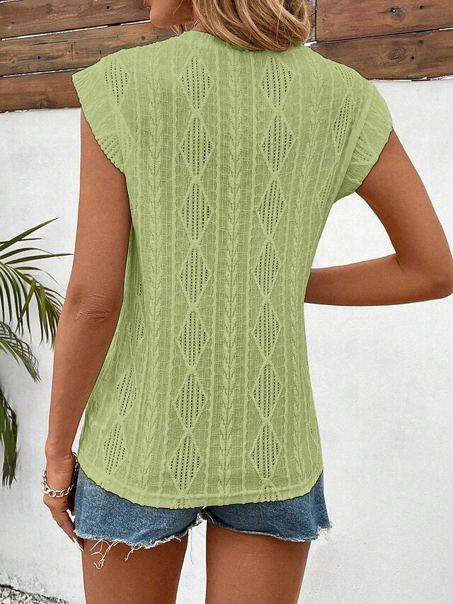 Women's Camisole Tank Top Plain Basic Modern Sleeveless