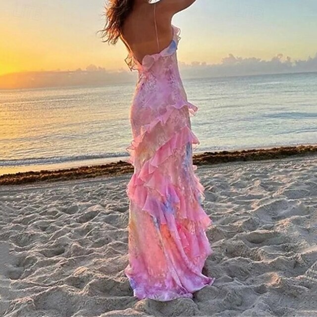 Women's Long Dress Maxi Dress Casual Dress Floral Dress