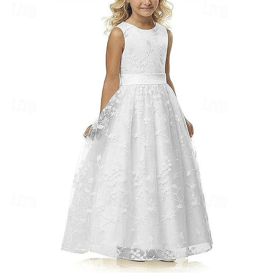 Princess Kid's Dress Girls' Girl Flower