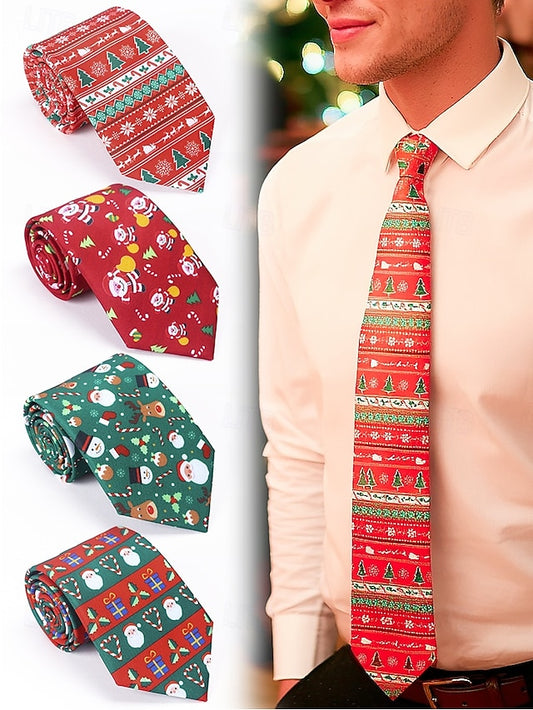 Ties Christmas Neckwear and Fun Festive Holiday Men's –