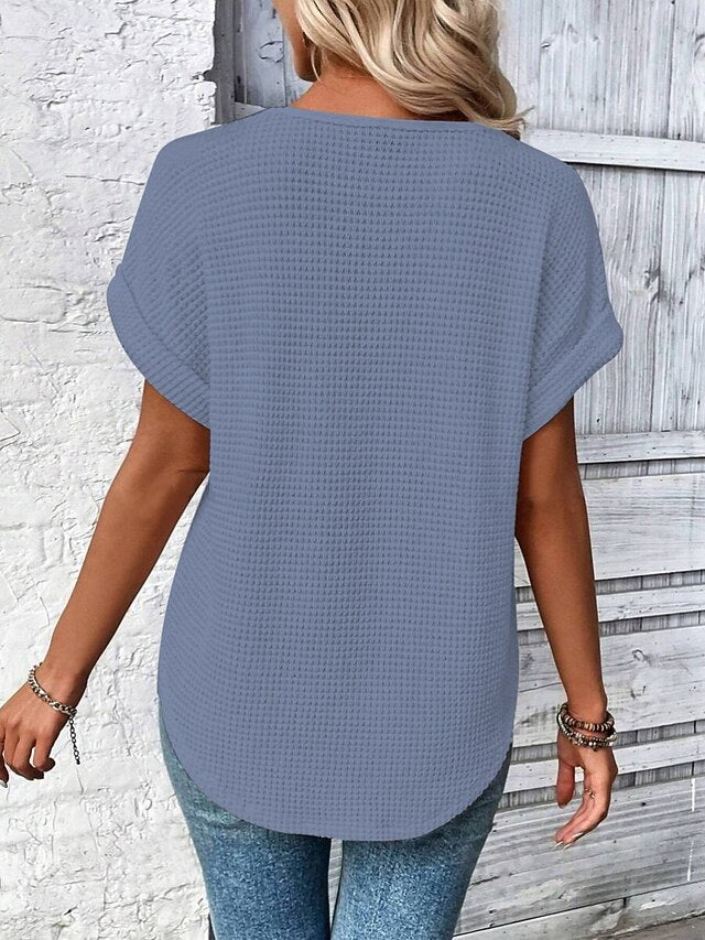 Women's Shirt Blouse Lace Tops Lace Plain Stylish Classic