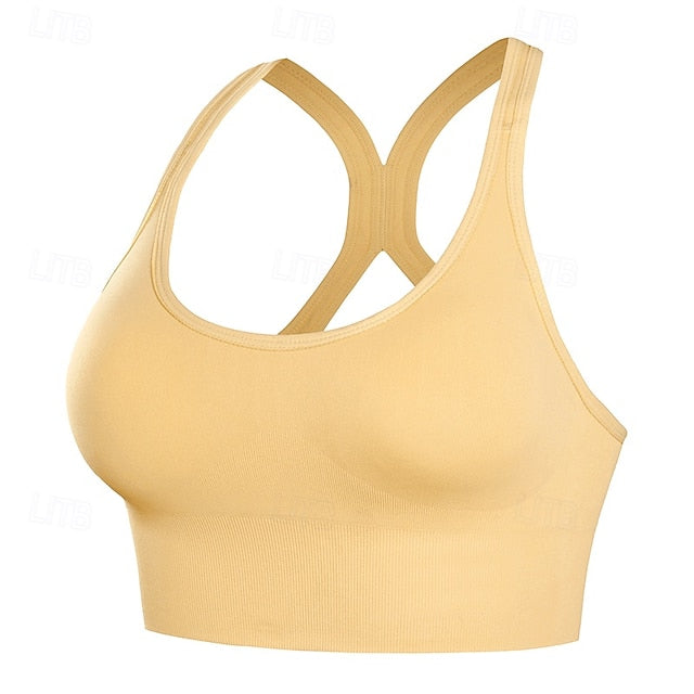 Women's Bra Top Sports Bra Underwear Racerback Calories