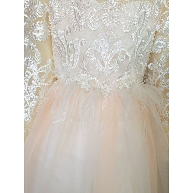 Girls' Dress Party Princess Wedding Flower Girl