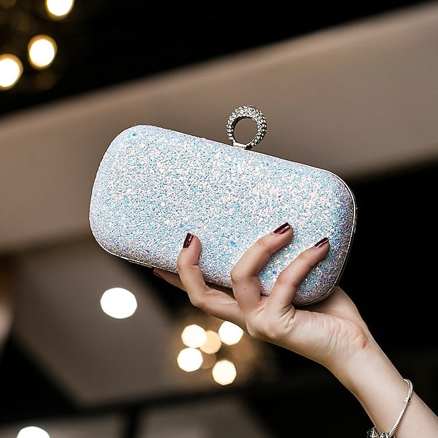 Leather Bag Bags Evening PU Clutch Women's Wristlet