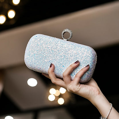 Leather Bag Bags Evening PU Clutch Women's Wristlet