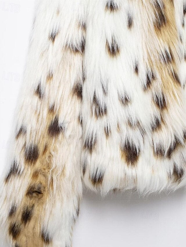 Comfortable Faux Warm Coat Fur Furs Women's Leathers