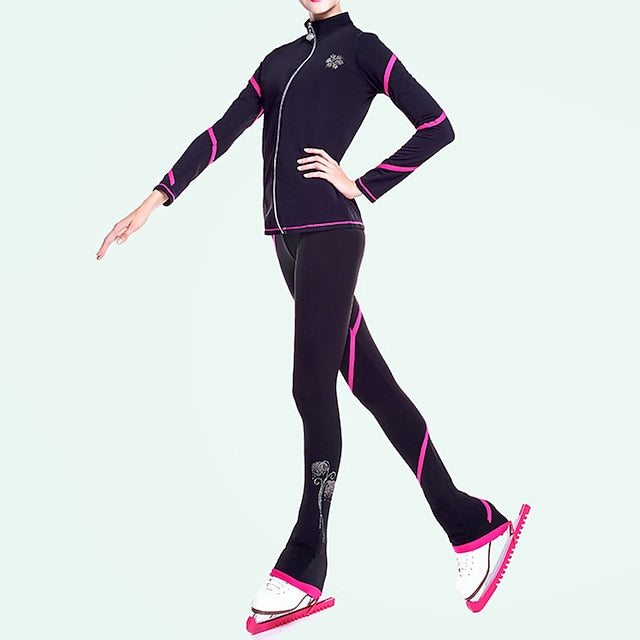 Figure Skating Jacket with Pants Women's Girls' Ice