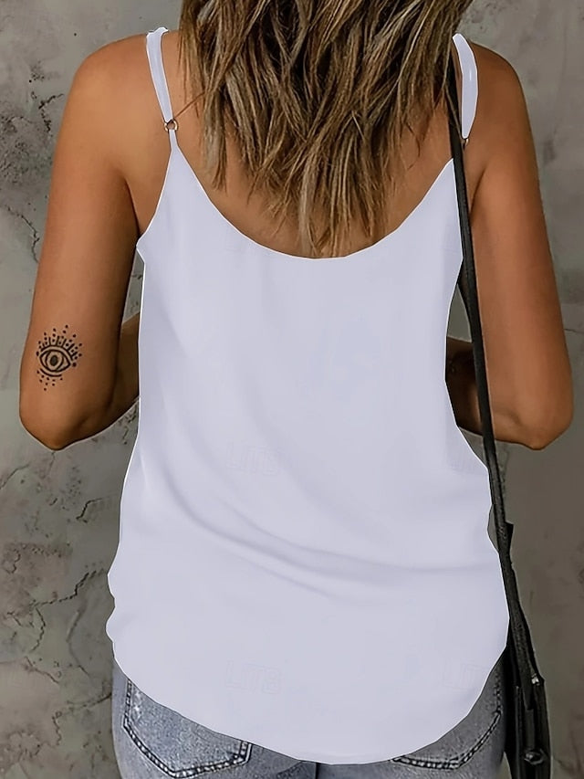 Women's T Shirt Tank Top Tee Top Plain Fashion Sexy Classic