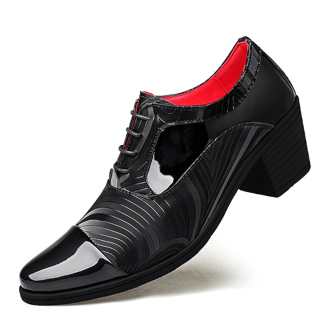 Men's Leather Formal Lace-Up Patent – Shoes Stylish