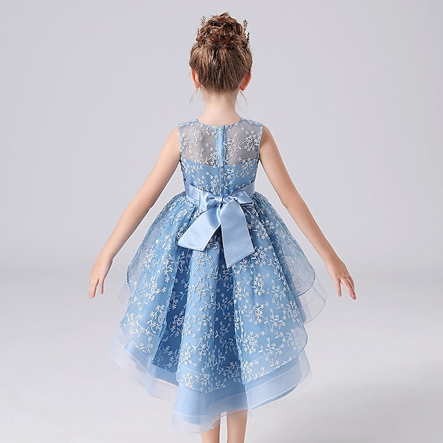 Girl Princess Party Dress Girls' Flower