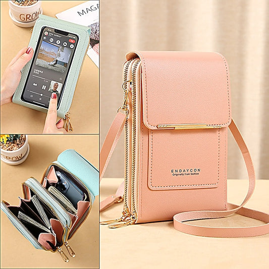 Women's Crossbody Mobile Purse Phone Bag Coin Wallet