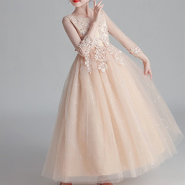 Girls' Dress Flower Girl Princess Kid's