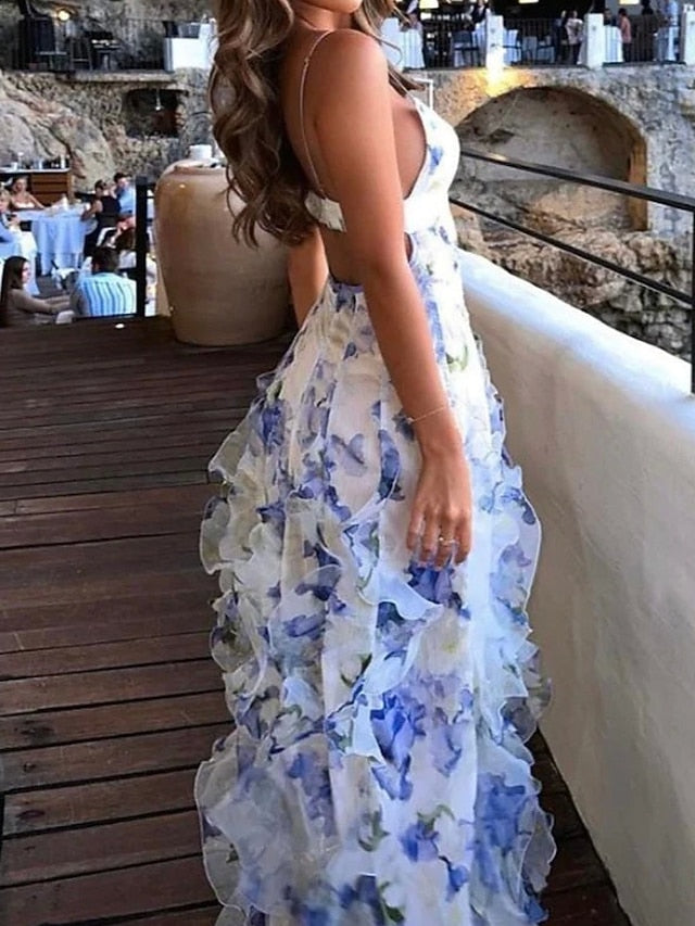 Women's Maxi Dress A Line Dress Slip Dress Vacation Casual