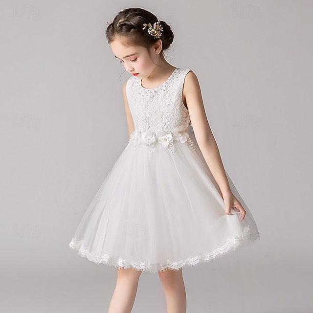 Kid's Girls' Princess Dress Girl Flower