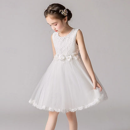 Kid's Girls' Princess Dress Girl Flower
