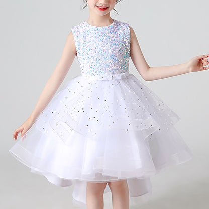Dress Girls' Princess Flower Party Girl