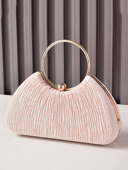 Party Elegant Christmas – Women's Handbag Velvet Red