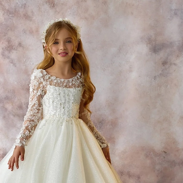 Party Flower Girl First Dress Girls' Communion