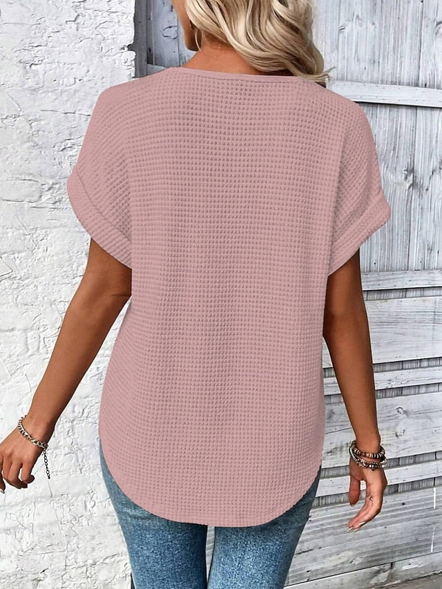 Women's Shirt Blouse Lace Tops Lace Plain Stylish Classic