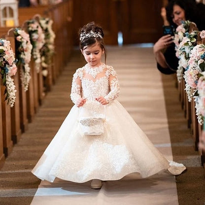 Princess Girl Flower Girls' Dress Kid's