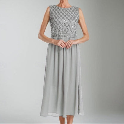 of Mother the Bride Simple A-Line Wedding Guest Dress
