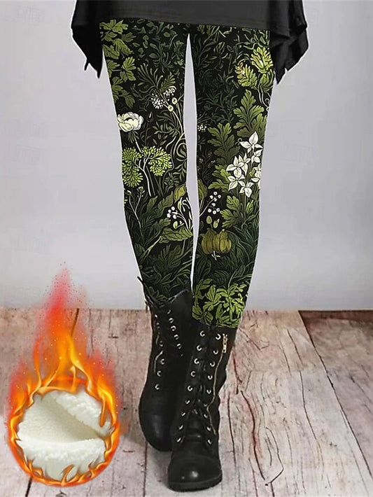 Women's Leggings Cozy Leggings Vintage Fashion Streetwear