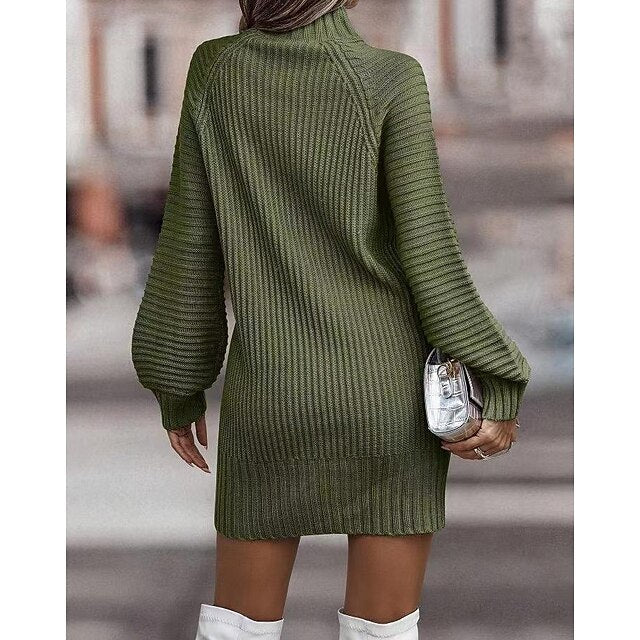 Women's Mini Dress Sweater Dress Sheath Dress Wrap Dress