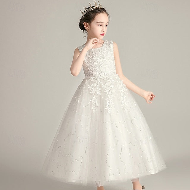 Dress Princess Flower Girl Girls' Kid's