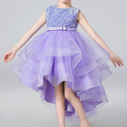 Dress Girls' Princess Flower Party Girl