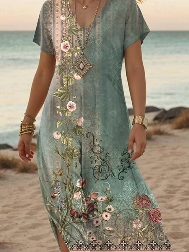 Women's Maxi Dress Casual Dress A Line Dress Stylish Casual