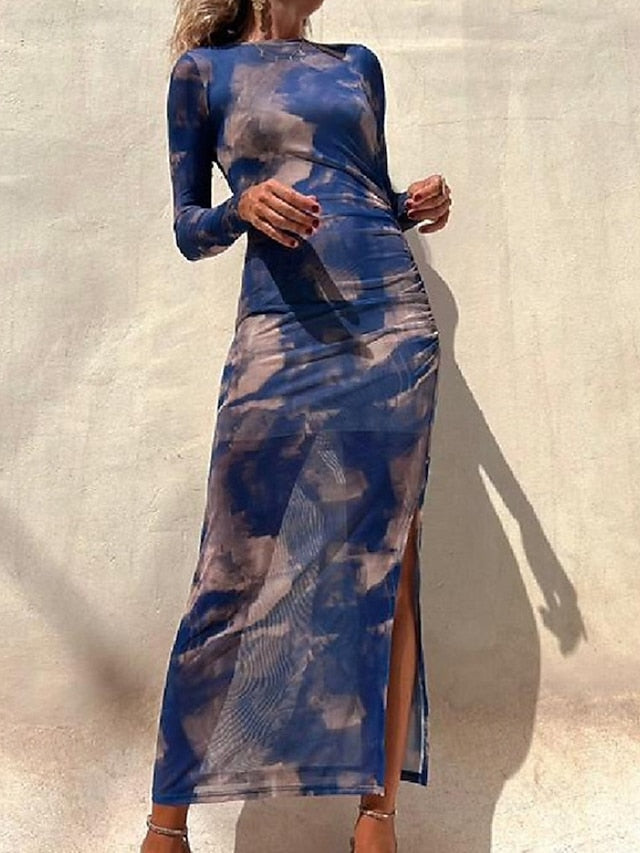 Women's Midi Dress Party Dress Cocktail Dress Sheath Dress