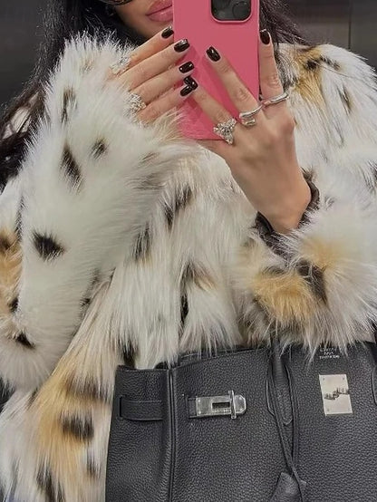 Comfortable Faux Warm Coat Fur Furs Women's Leathers