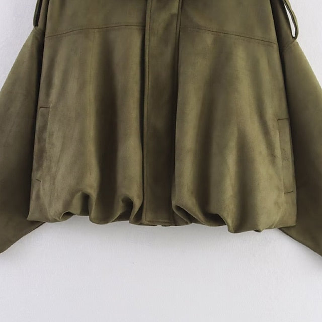 Warm Zipper Jacket Casual Comfortable Pocket Women's