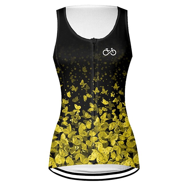 Women's Cycling Vest Cycling Jersey Graphic Butterfly
