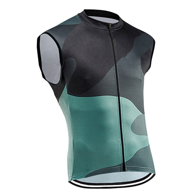 Men's Women's Cycling Vest Graphic Sleeveless Bike Top