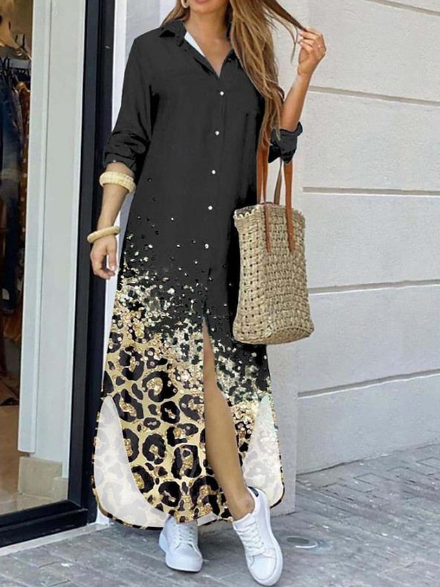 Women's Maxi Dress Shift Dress Casual Daily Date Regular
