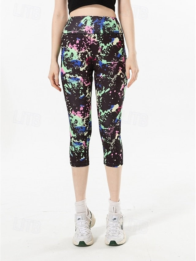 Women's EU / US Size Tights Capri shorts Cozy Leggings