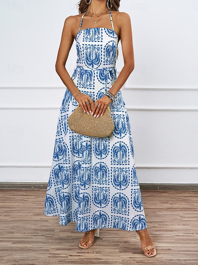 Women's Maxi Dress Casual Dress Swing Dress Sundress A Line