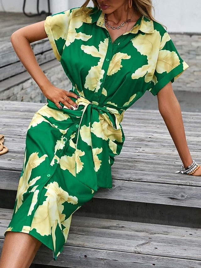 Women's Midi Dress Casual Dress A Line Dress Stylish Casual