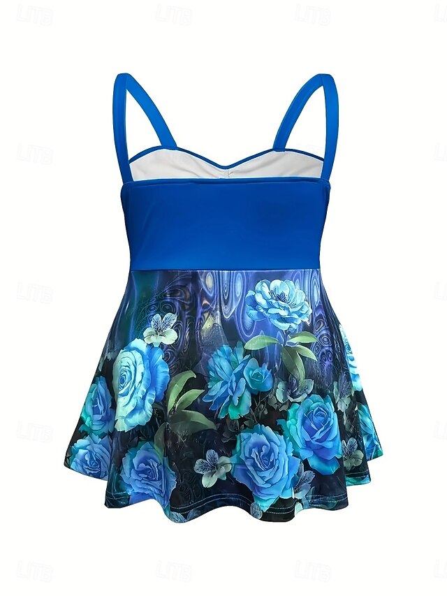 Women's T Shirt Tee Top Buttons Print Floral Fashion
