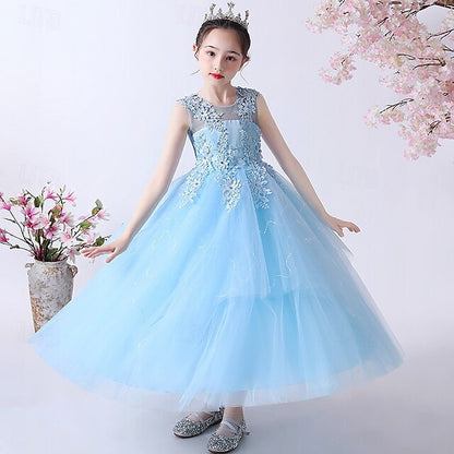 Dress Kid's Princess Flower Girl Girls'