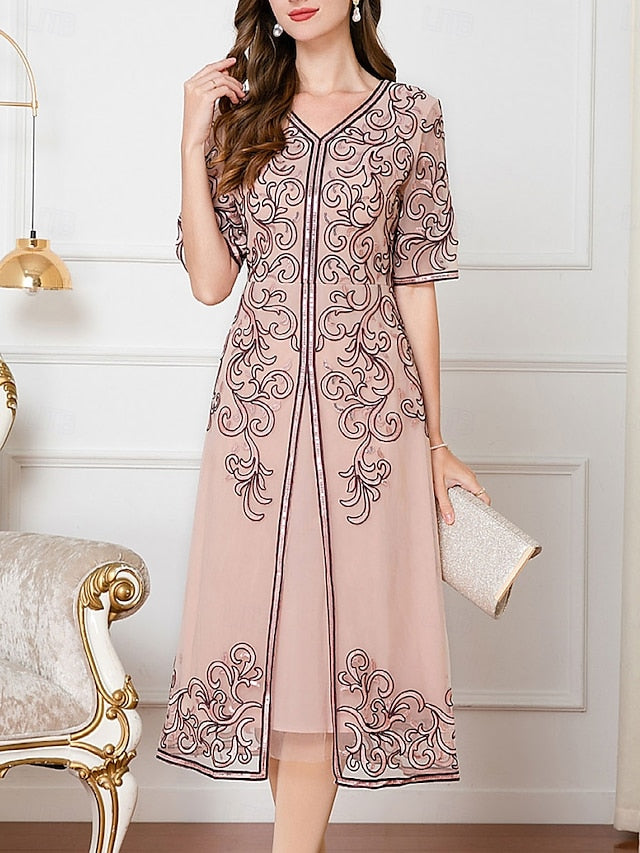 of Chinese Mother Bride Wedding Dress Guest the Elegant