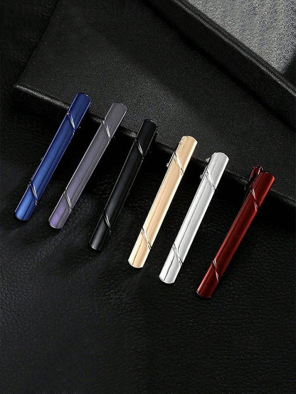 Clip Available Men's Colors 7 Tie - Metal Classic