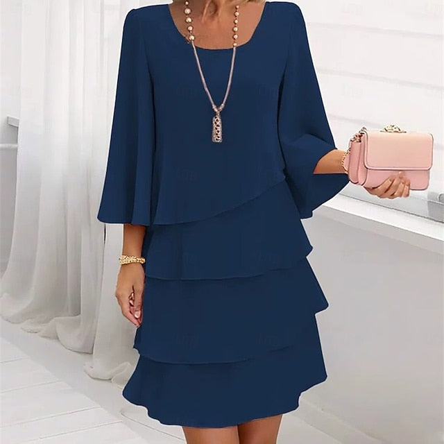 Women's Long Dress Maxi Dress Party Dress Chiffon Chiffon