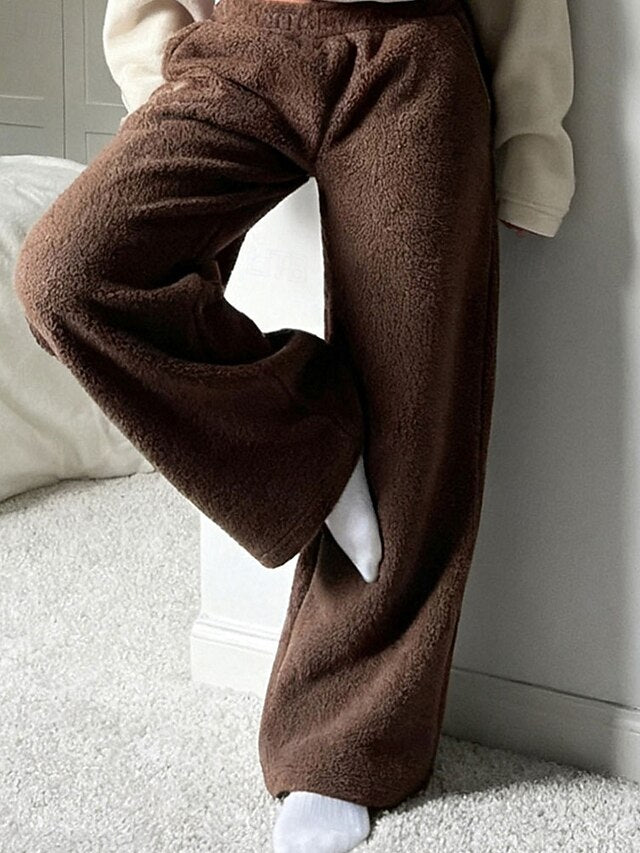 Women's Pants Trousers Elegant Fashion Casual Full Length