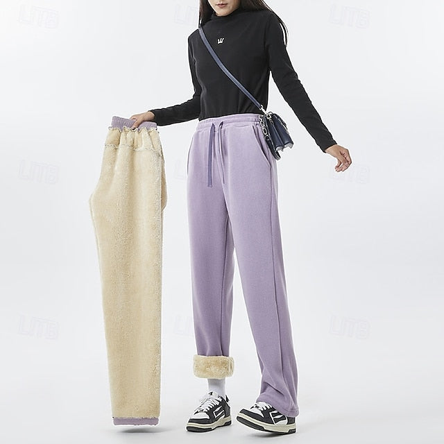 Women's Pants Trousers Active Fashion Casual Full Length