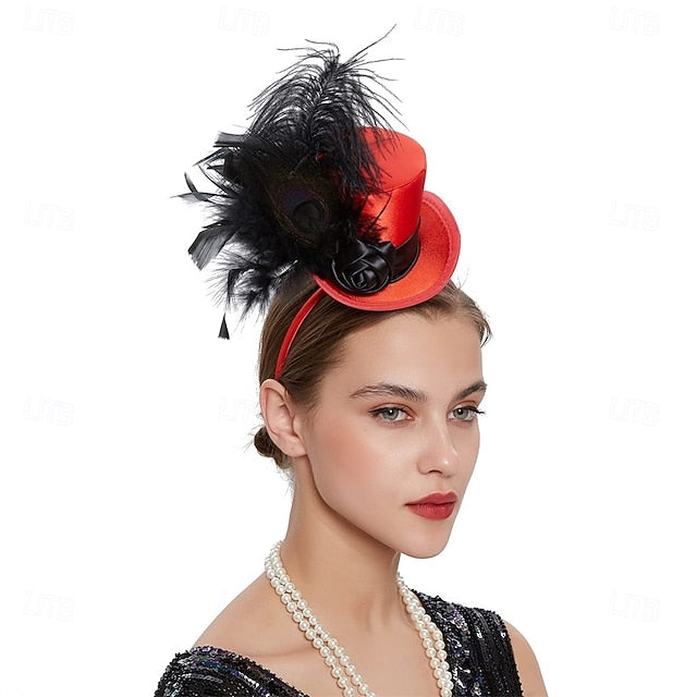 Fascinators Hat for Women Tea Party Headband Mini top Hats